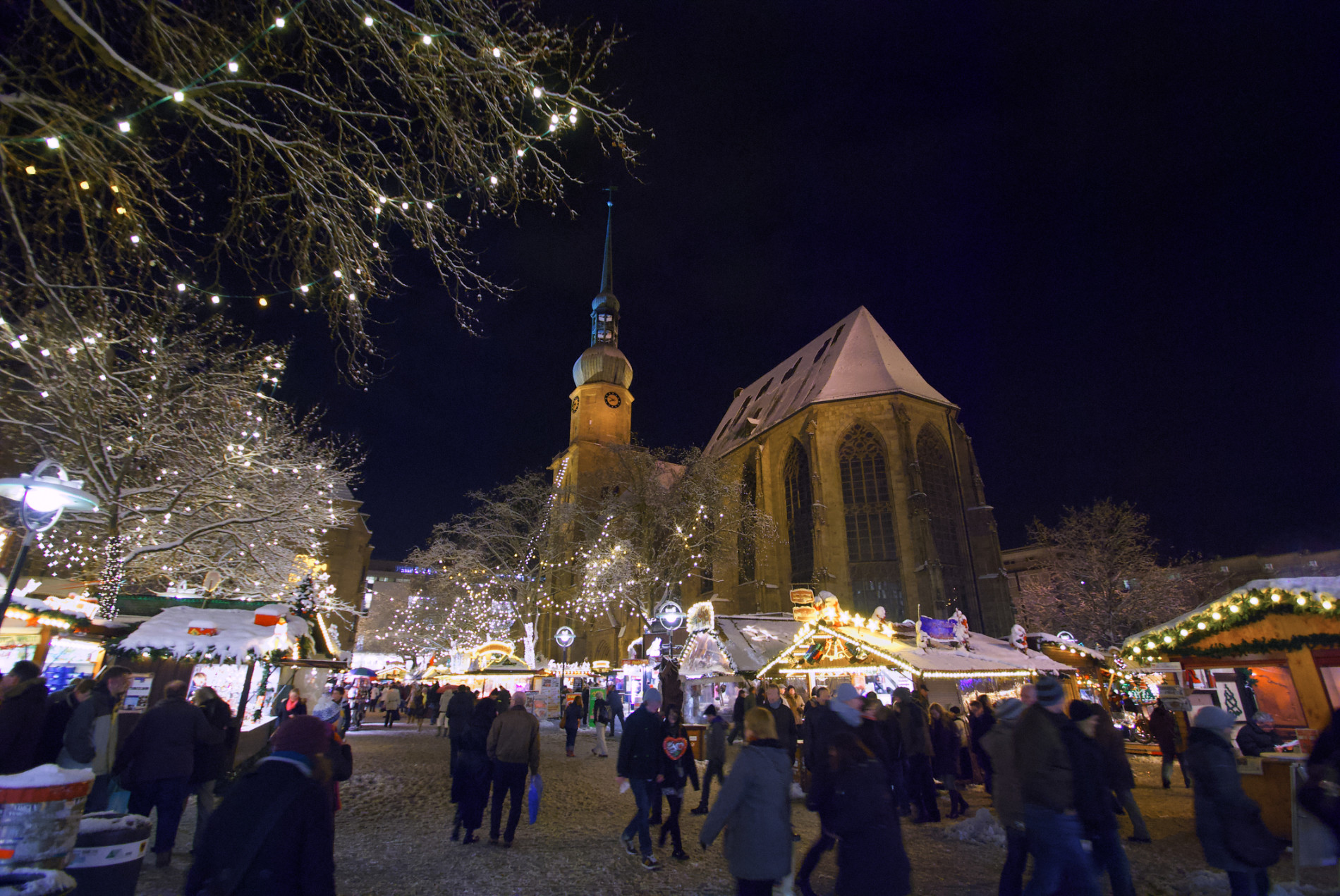 Reinoldikirche Dortmund in winter